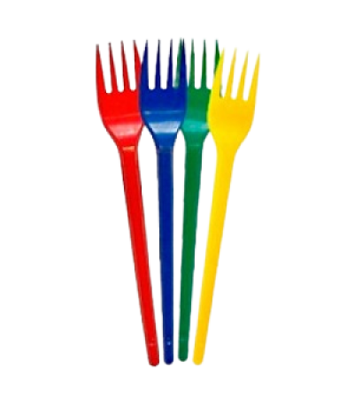 Colorful PL.Disposibe  fork 