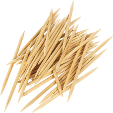 Individually wrapped toothpicks